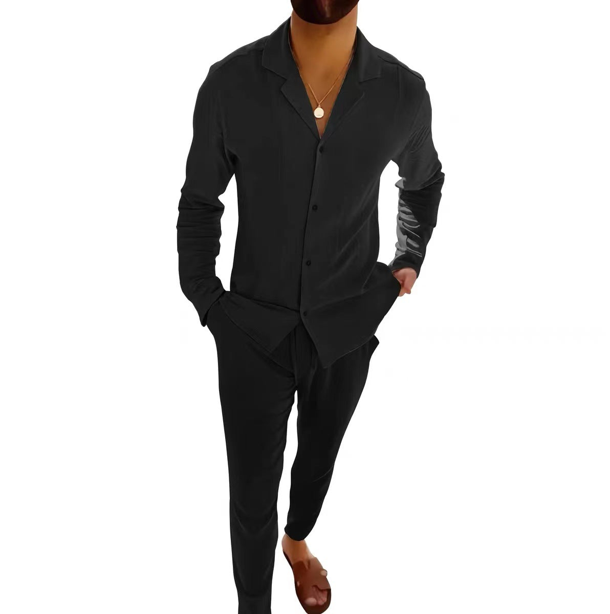 Adrián™ | Set de lino ligero para hombre