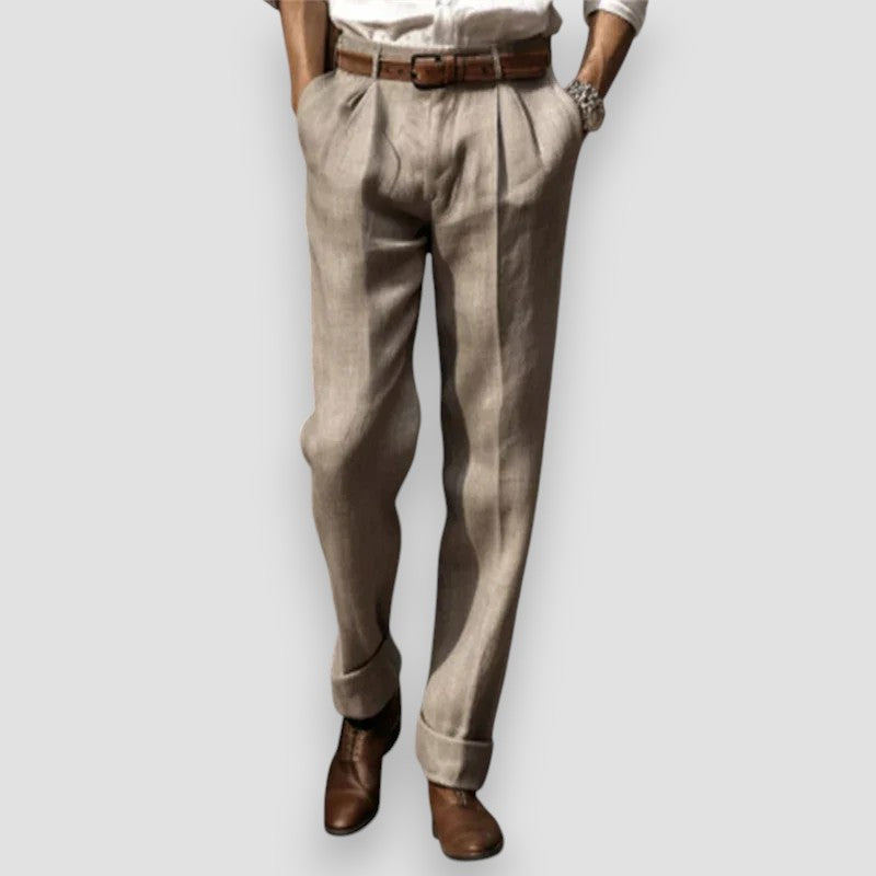 Mateo™ | Pantalón de lino elegante