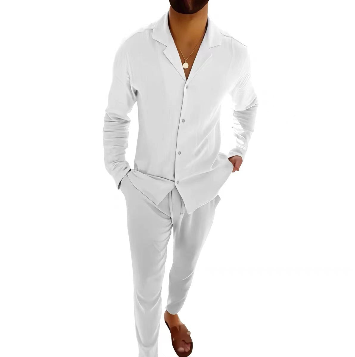 Adrián™ | Set de lino ligero para hombre