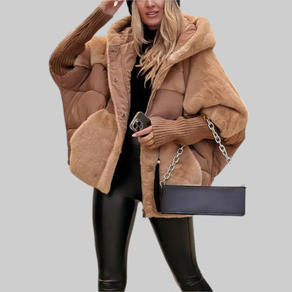 Riley™ | Chaqueta de invierno multicolor con capucha