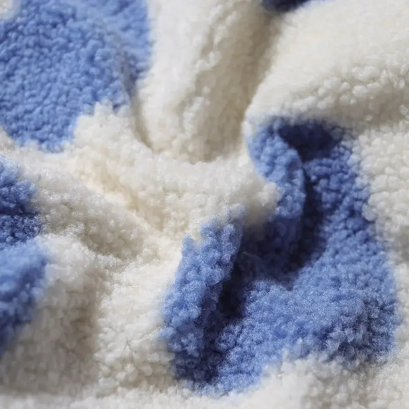 Amora™ | Chaqueta Reversible Suave con Corazones