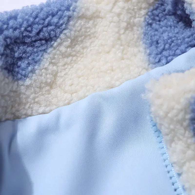 Amora™ | Chaqueta Reversible Suave con Corazones