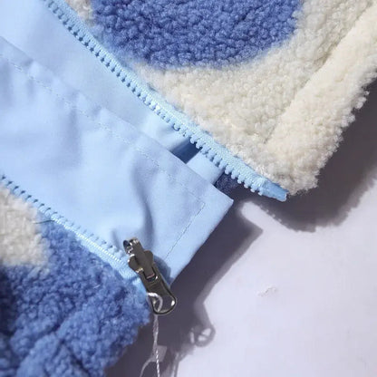 Amora™ | Chaqueta Reversible Suave con Corazones